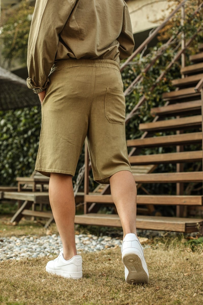 Basic Keten Şort