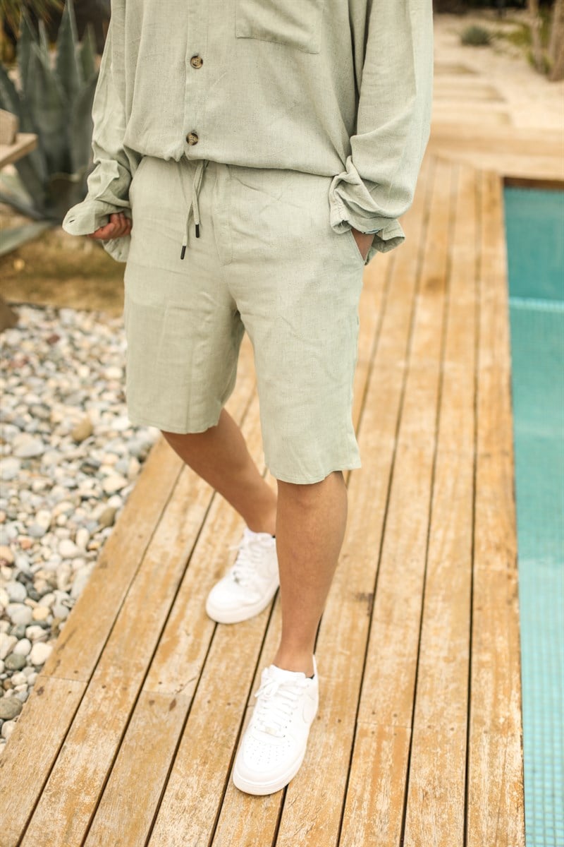 Basic Keten Şort