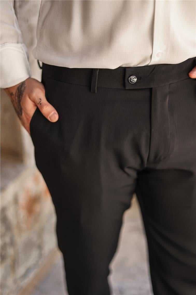 Basic Klasik Pantolon Siyah