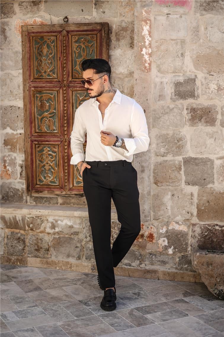 Basic Klasik Pantolon Siyah