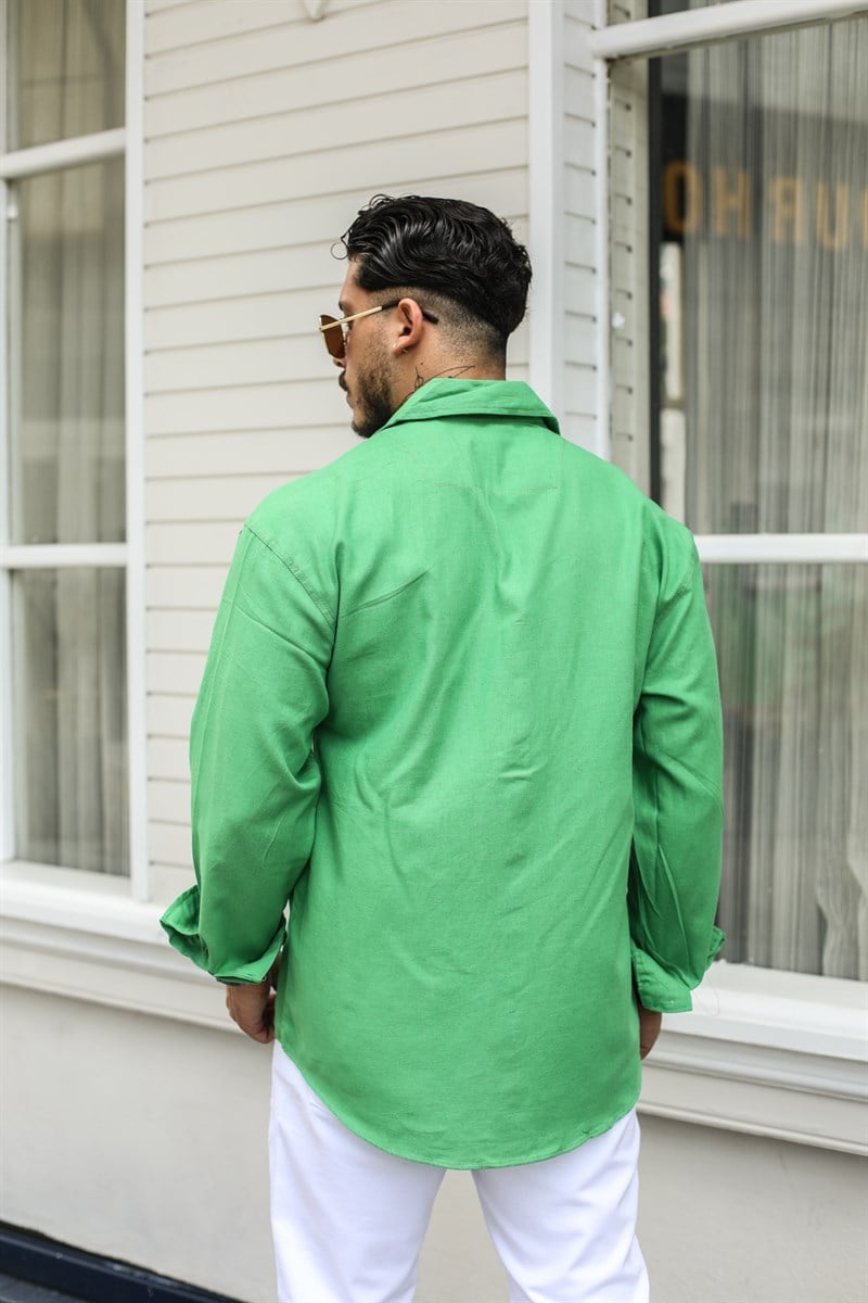 Basıc Oversize Gömlek