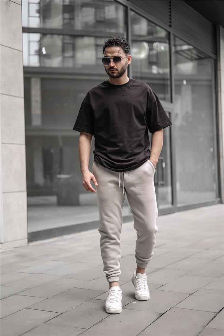 Basic Oversize T-Shirt Siyah