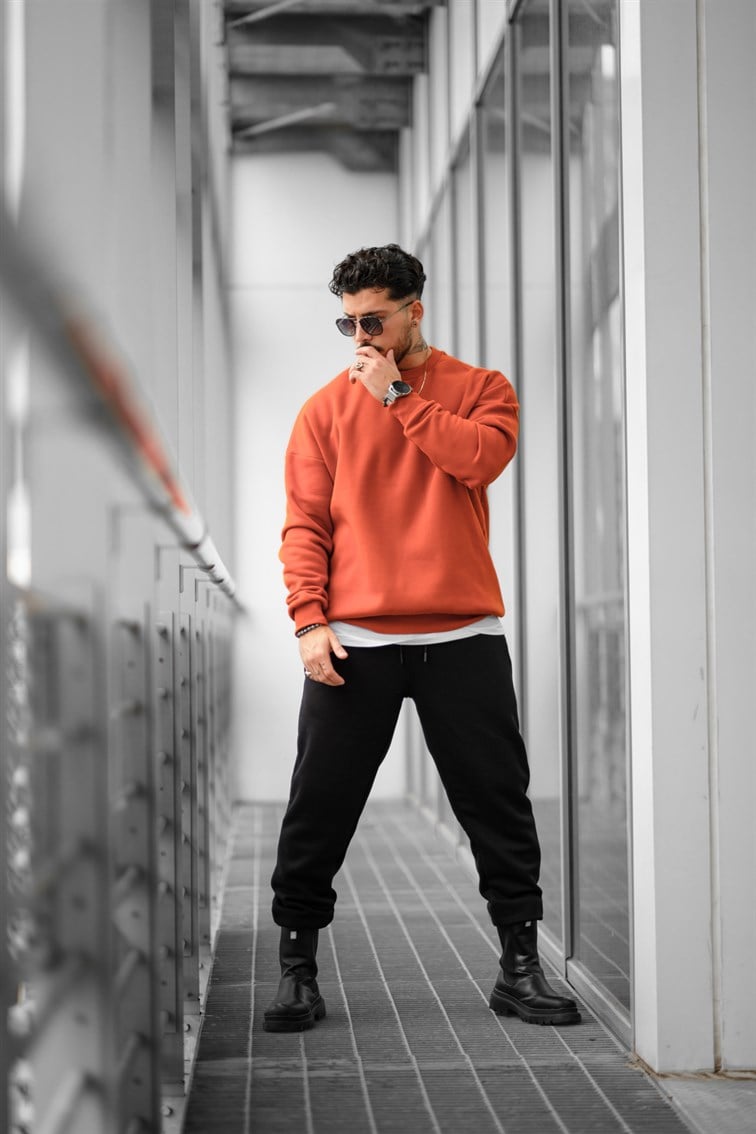 Basıc Oversize Unisex Sweatshirt