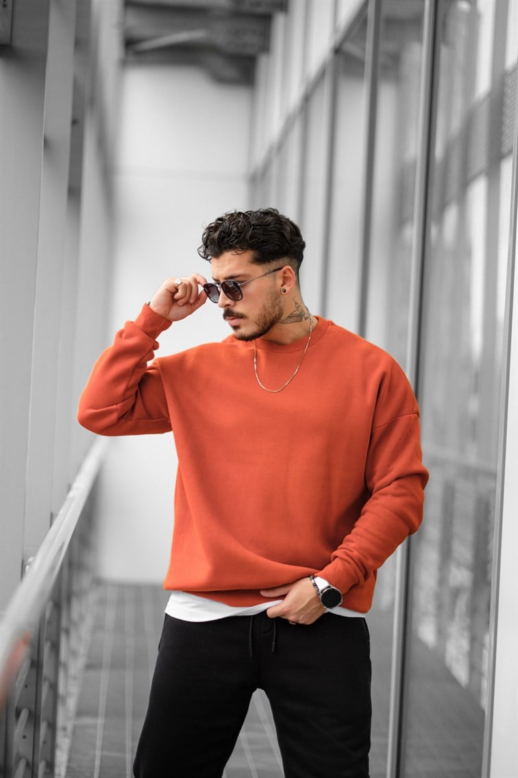 Basıc Oversize Unisex Sweatshirt