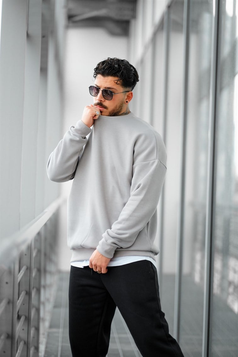 Basıc Oversize Unisex Sweatshirt