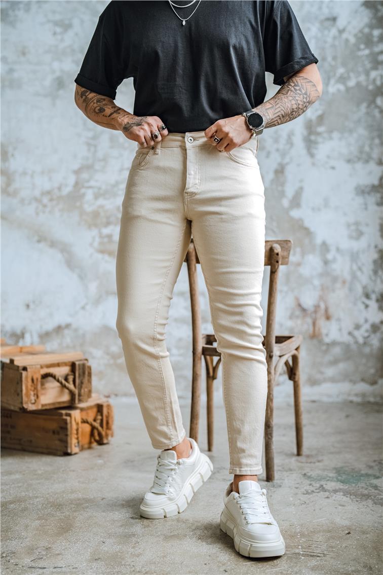 Basic Skinny Jean Ekru