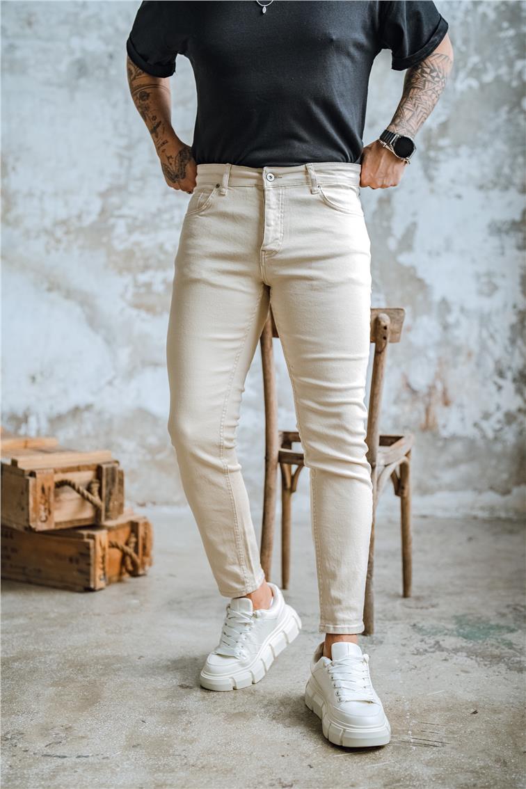 Basic Skinny Jean Ekru