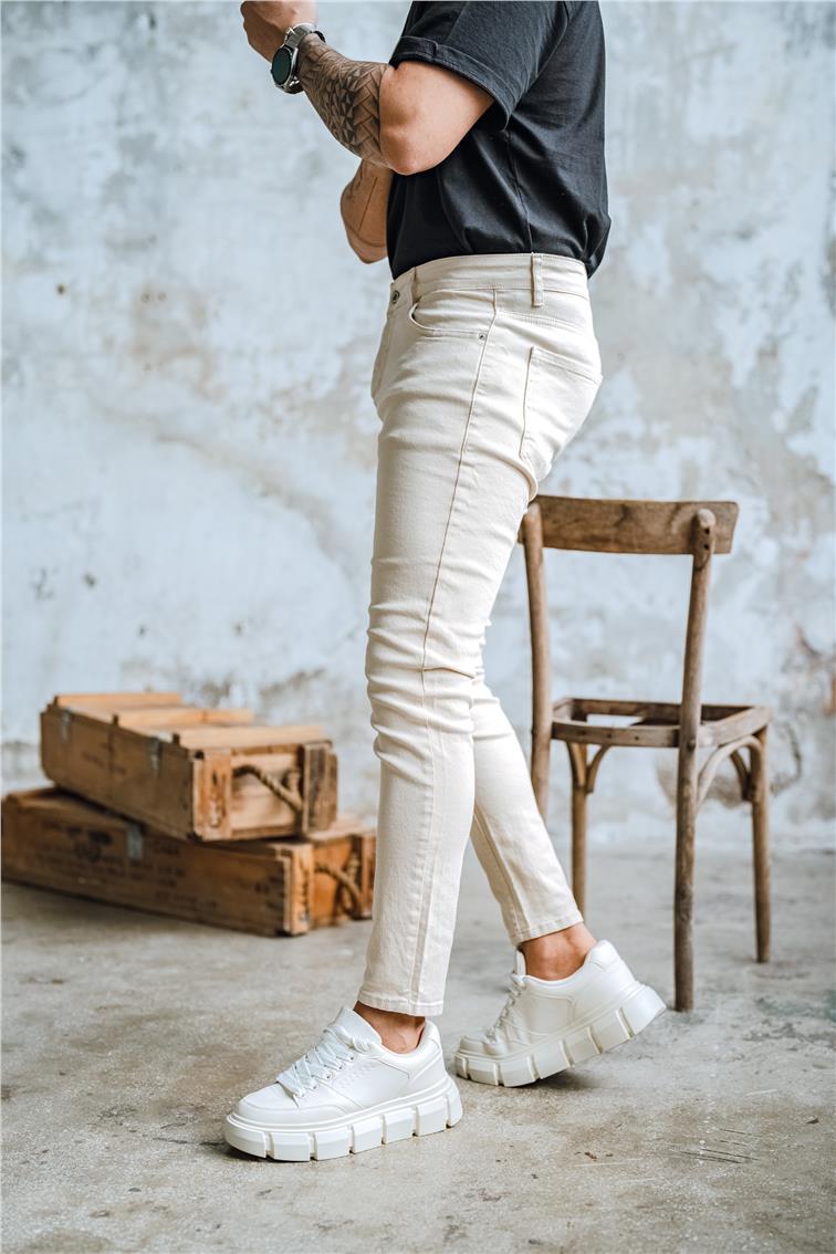Basic Skinny Jean Ekru