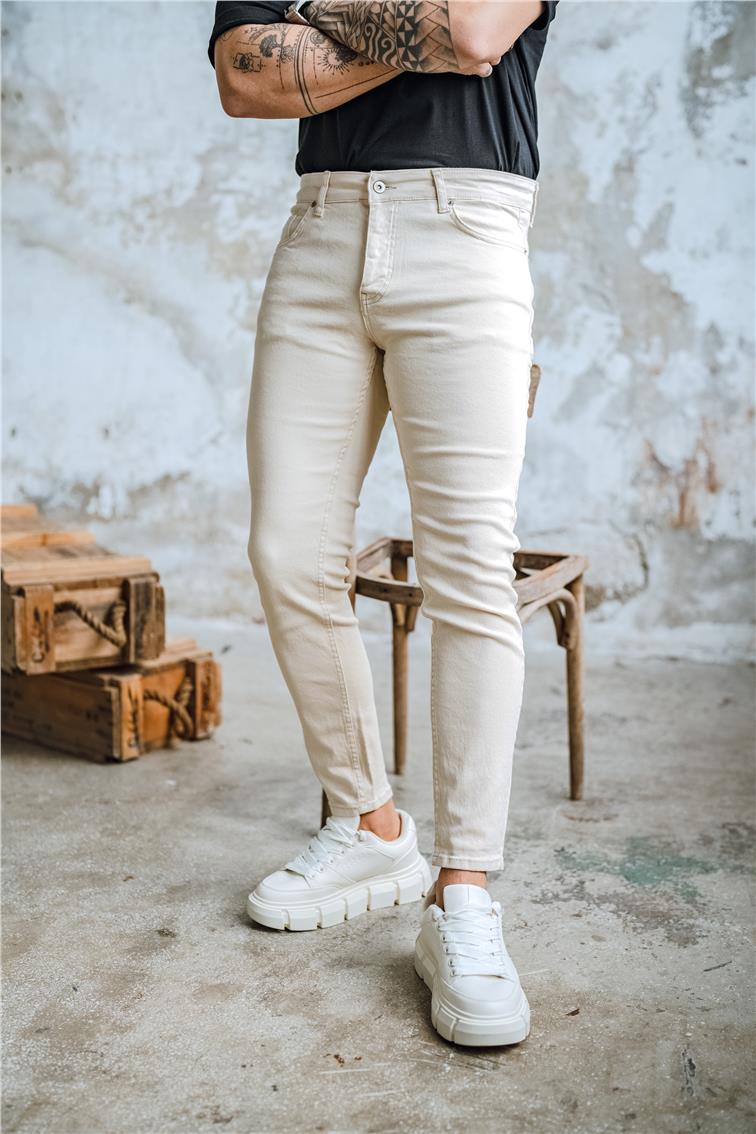 Basic Skinny Jean Ekru