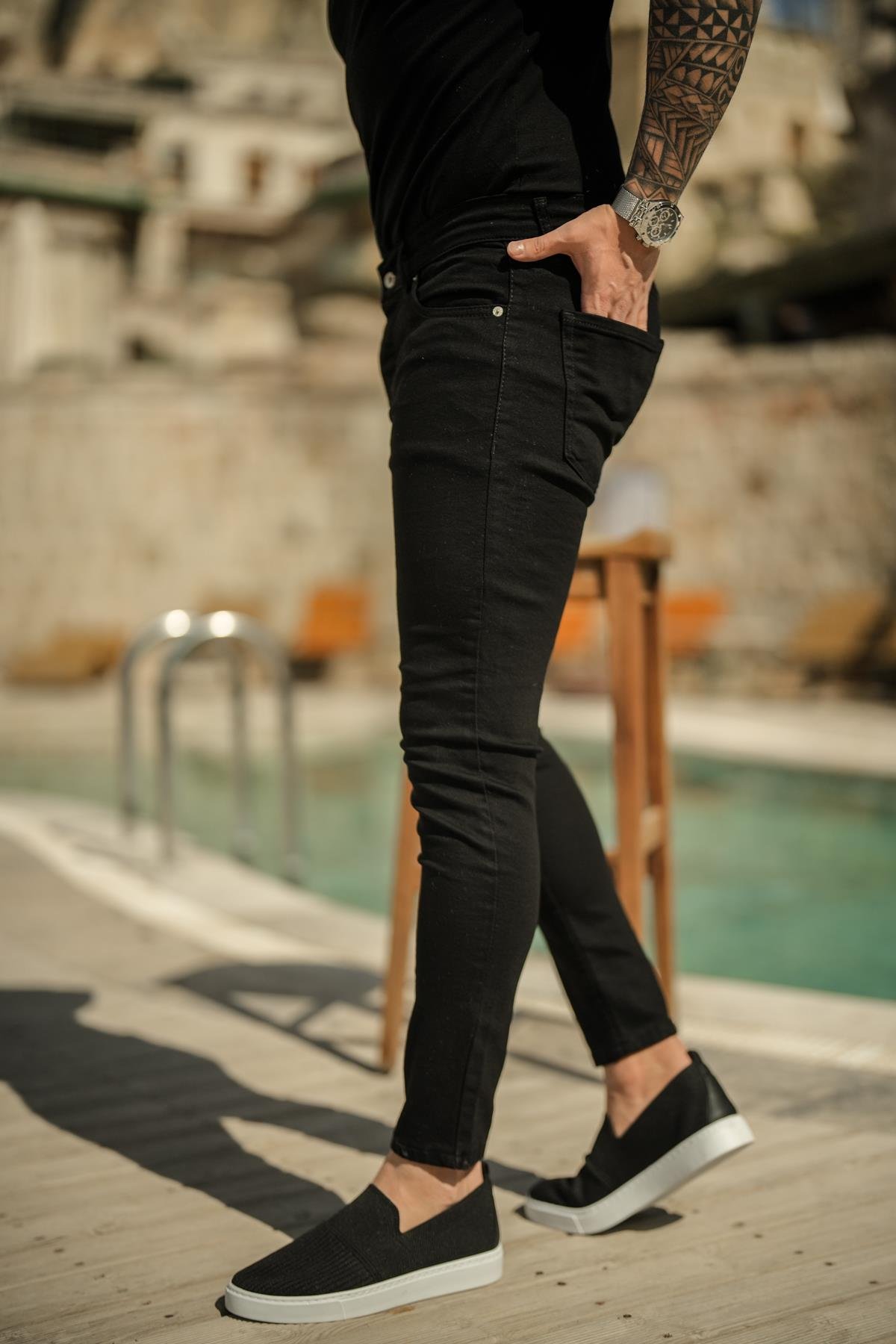 Basıc Skinny Jean Siyah