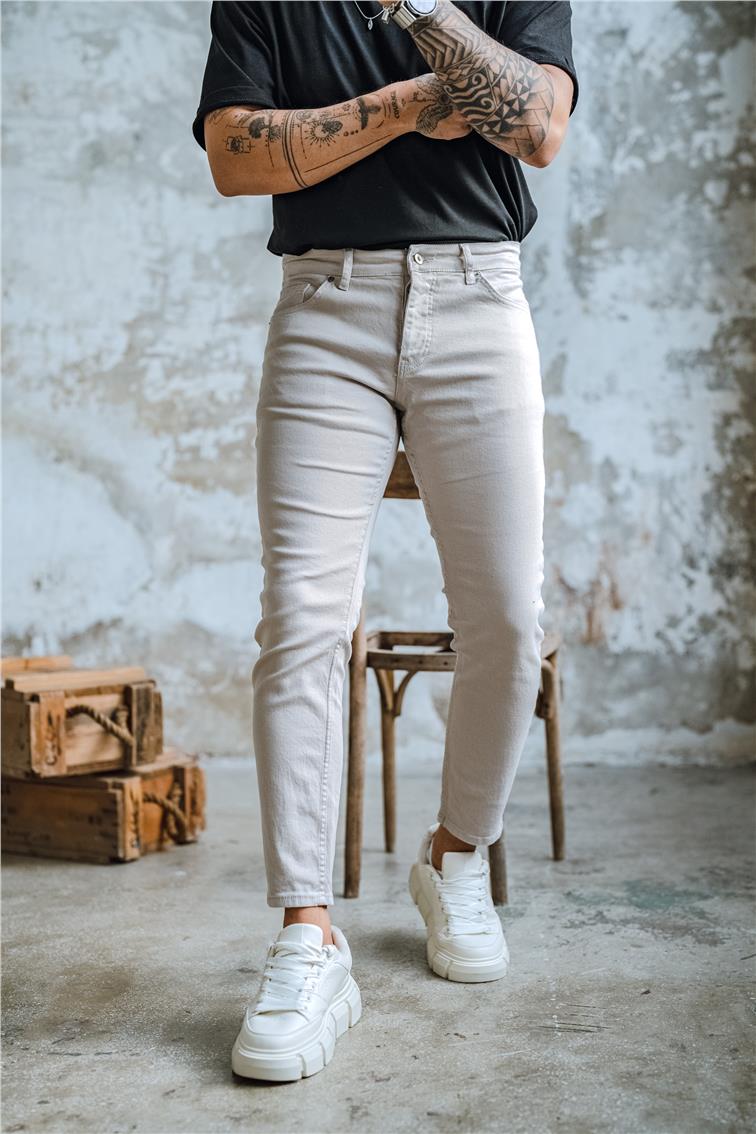 Basic Skinny Jean Taş