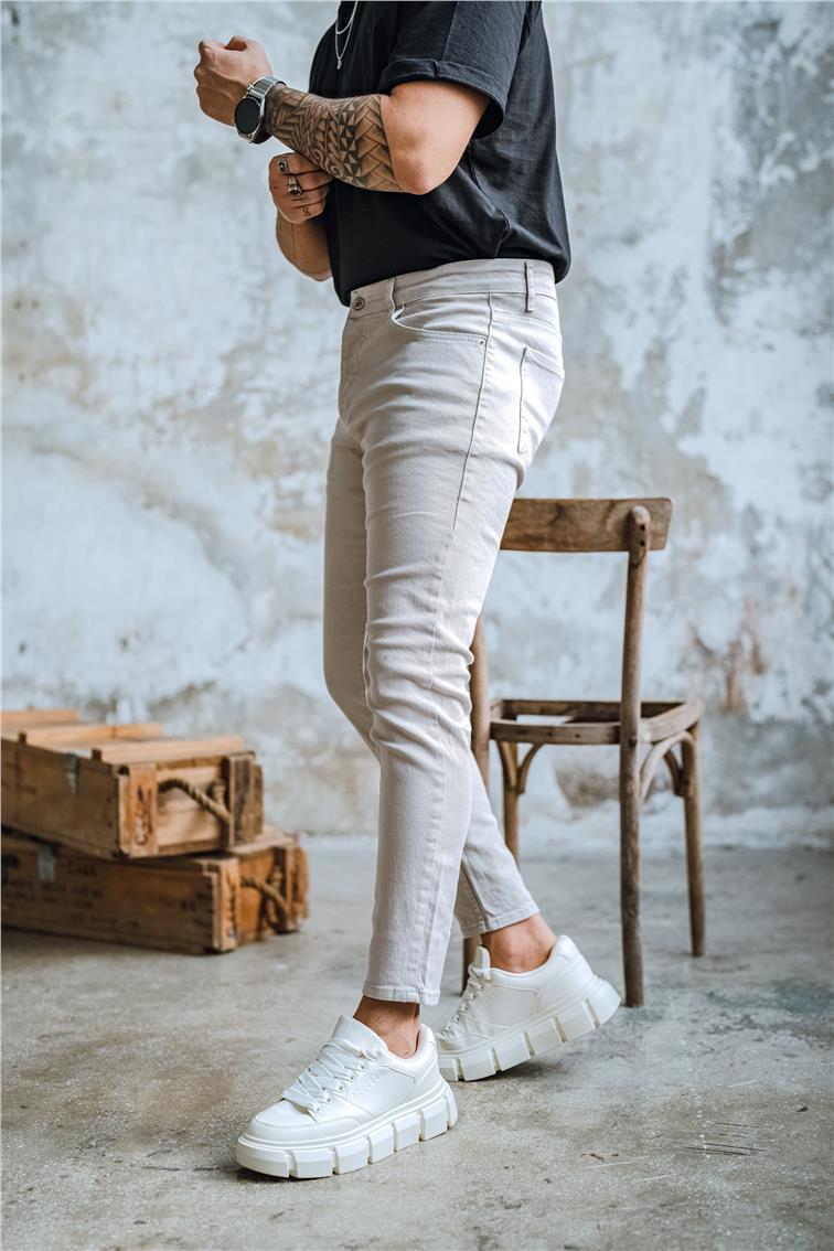 Basic Skinny Jean Taş