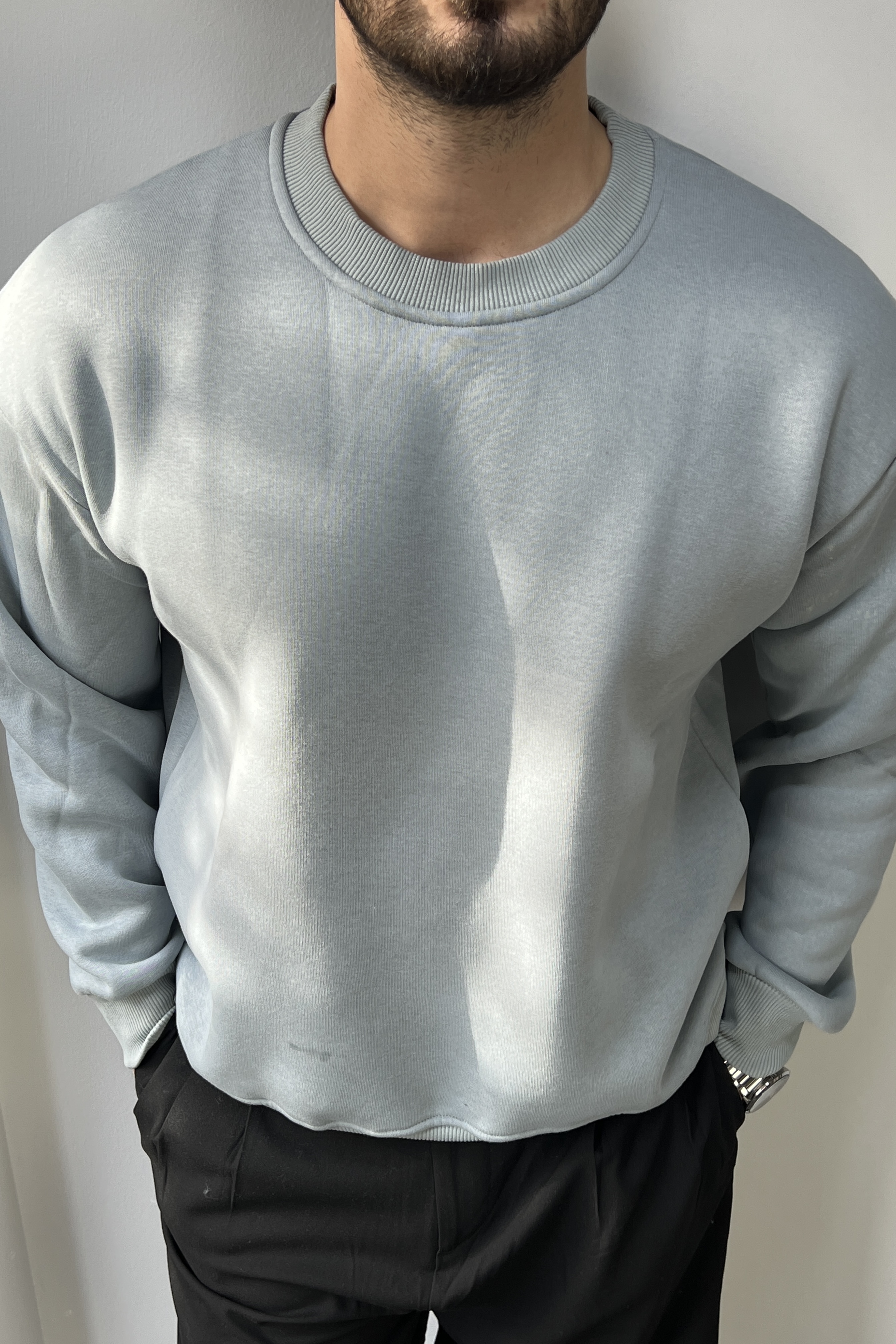 Basic Sweatshirt Bebe Mavisi