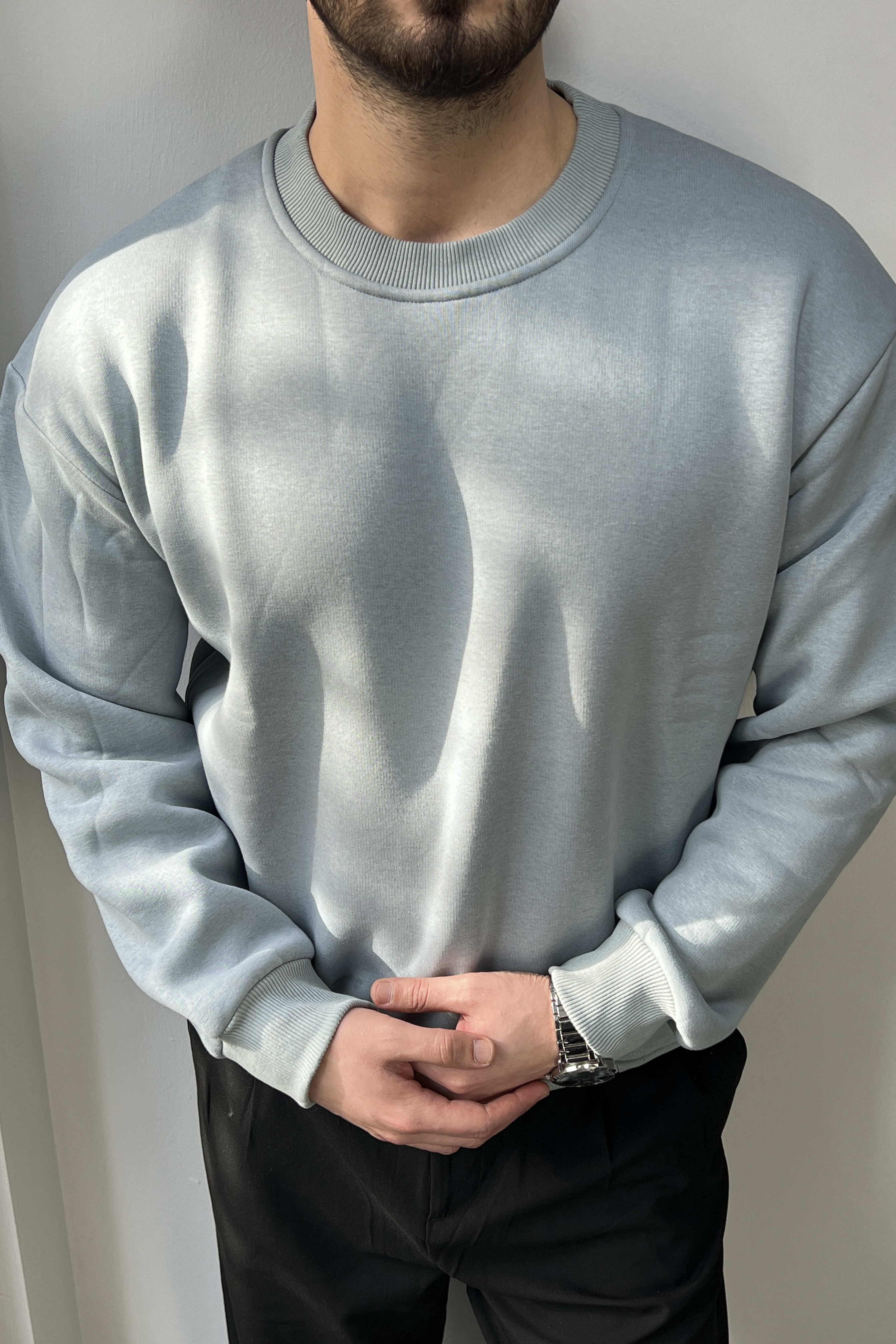 Basic Sweatshirt Bebe Mavisi