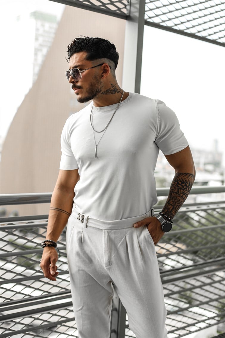 Basıc Triko T-Shirt