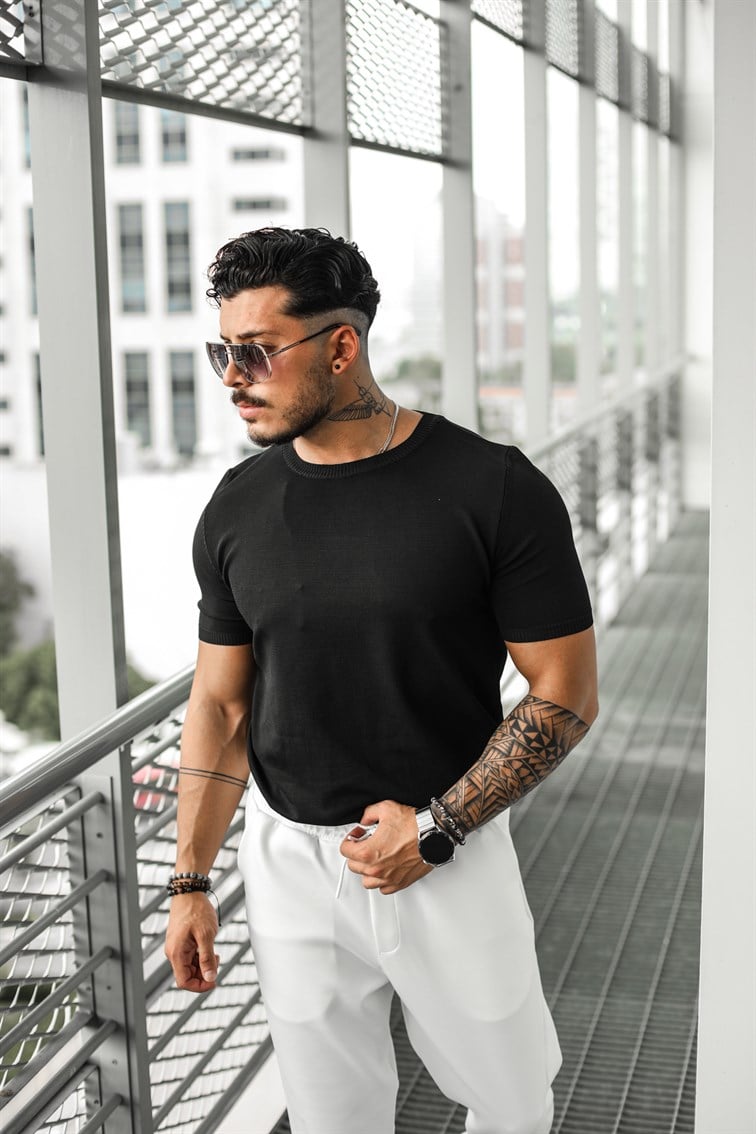 Basıc Triko T-Shirt