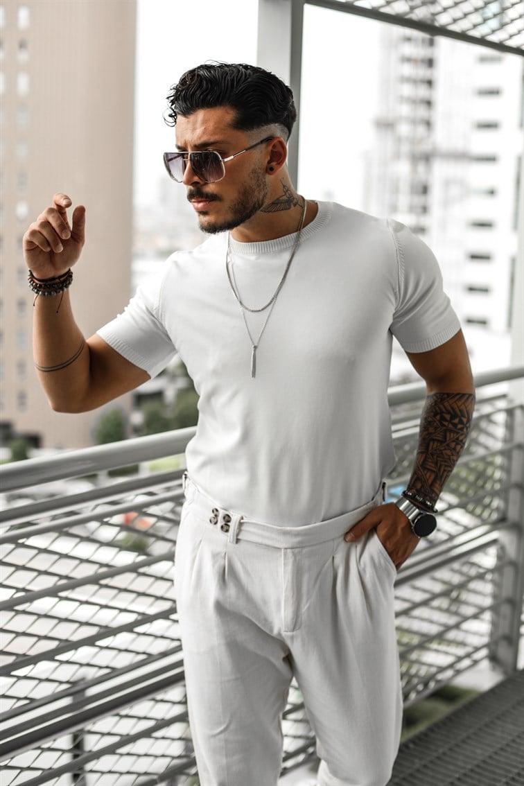 Basıc Triko T-Shirt