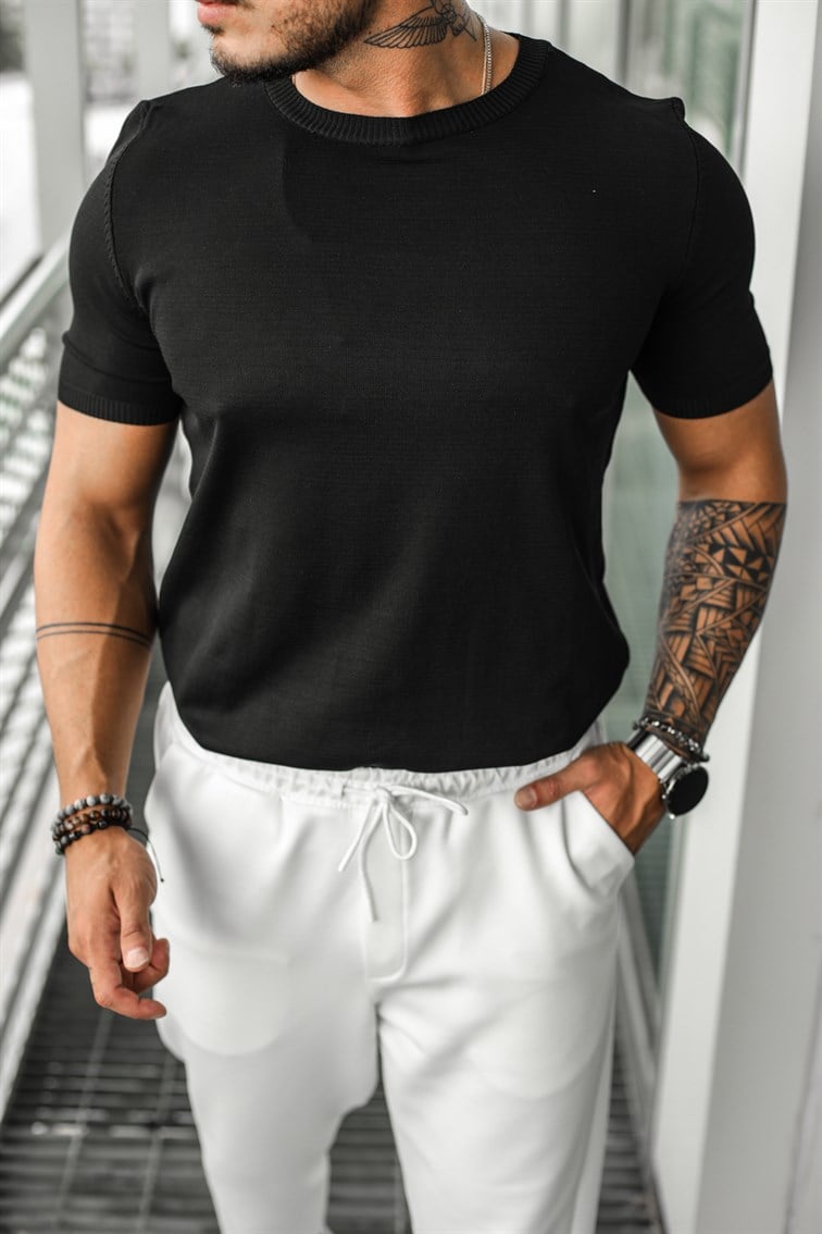 Basıc Triko T-Shirt