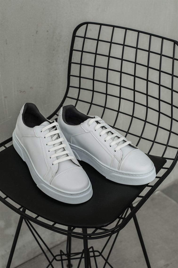 Beyaz Basıc Shoes S-14