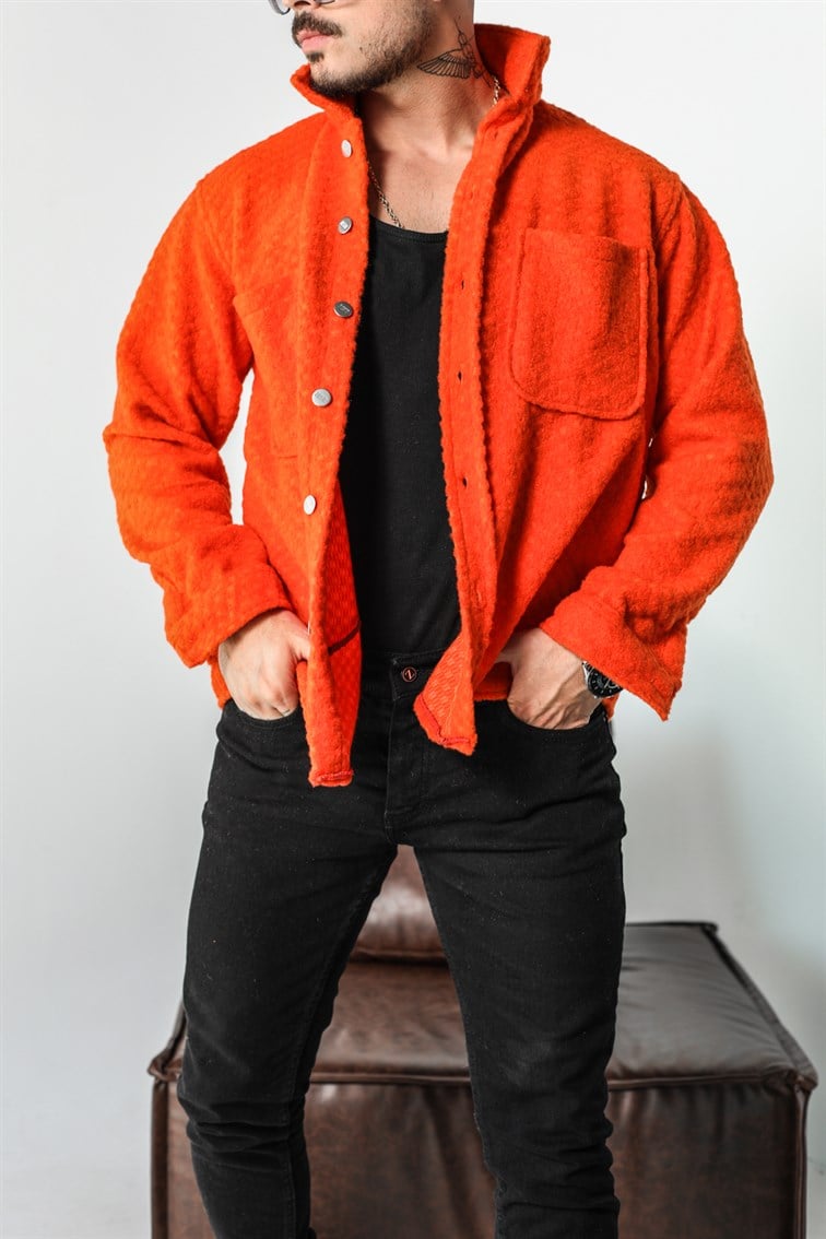 Cep Detaylı Oversize Ceket