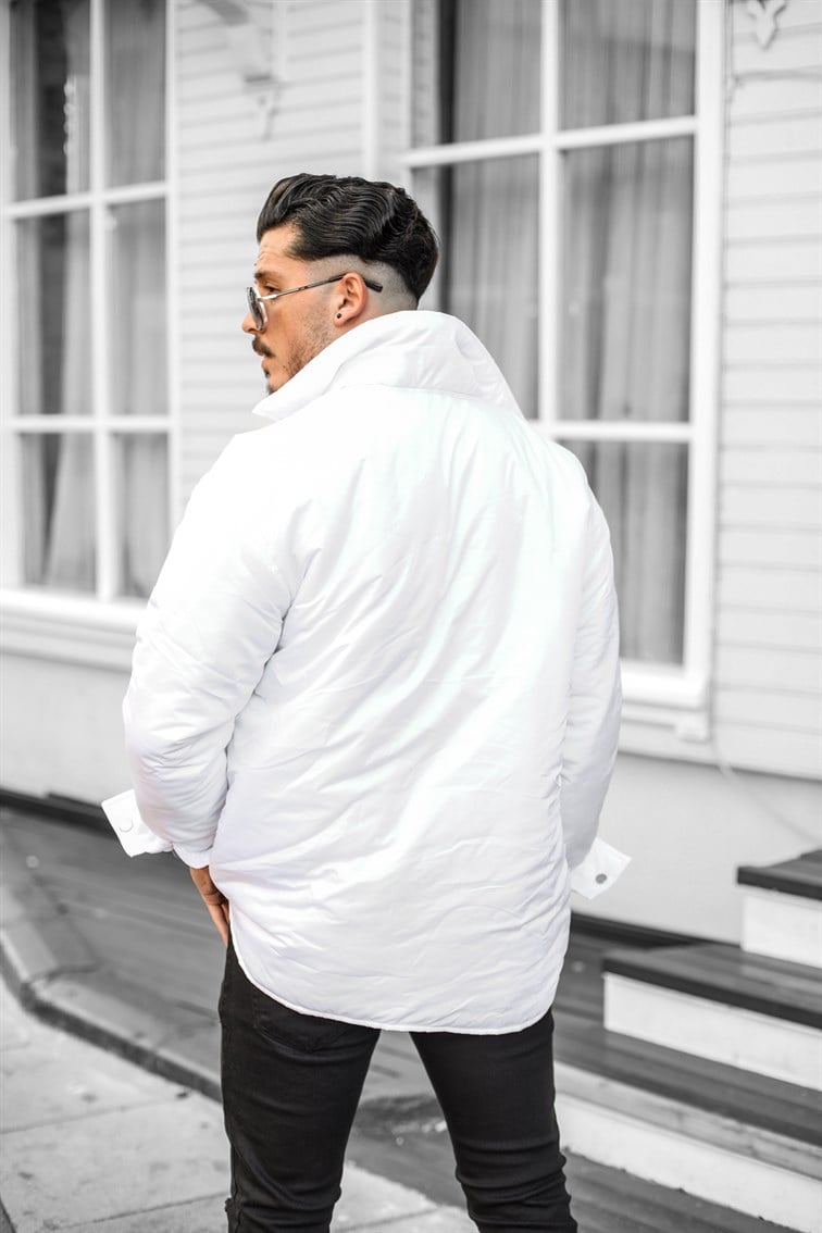 Cep Detaylı Oversize Mont