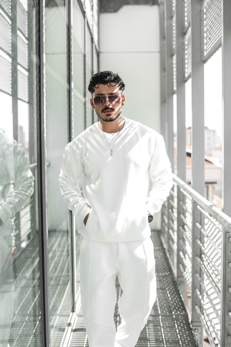 Cepli Basıc Oversize  Sweatshirt