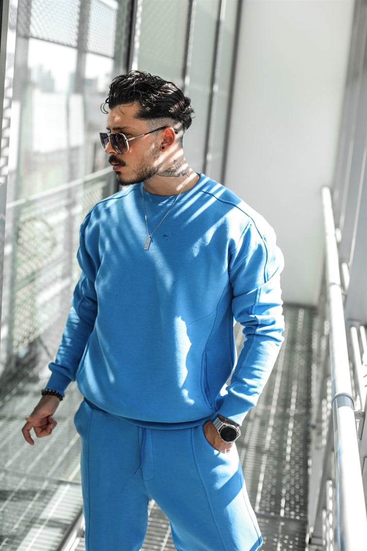 Cepli Basıc Oversize  Sweatshirt