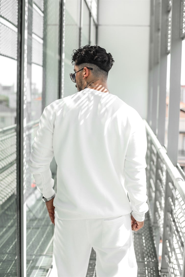 Cepli Basıc Oversize  Sweatshirt