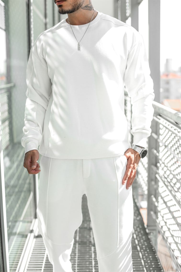 Cepli Basıc Oversize  Sweatshirt