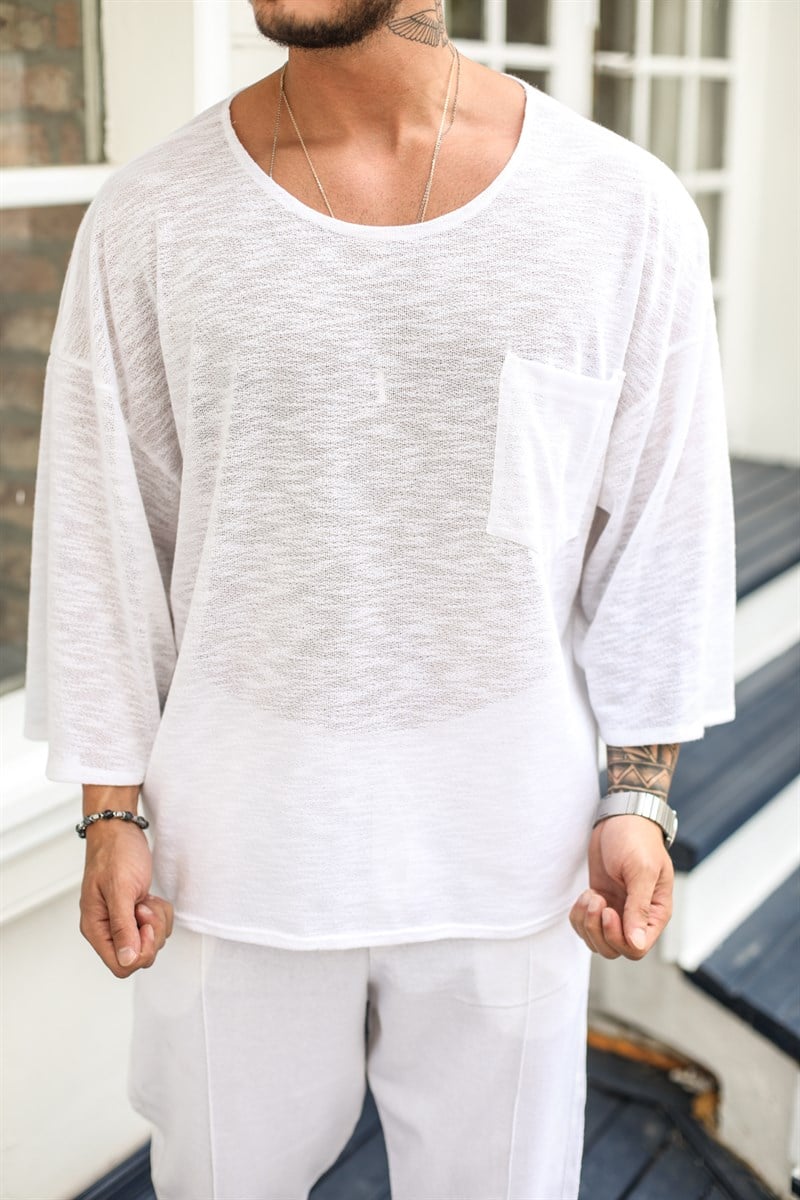 Cepli Oversize Fakir Kol T-shirt