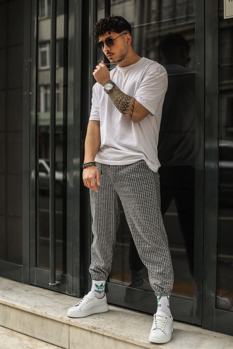 Check Sweatpants