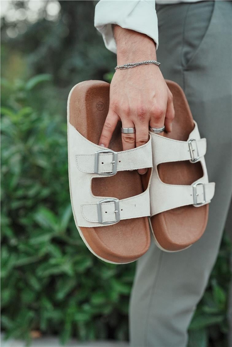 ÇİFT TOKA TERLİK Açık Krem