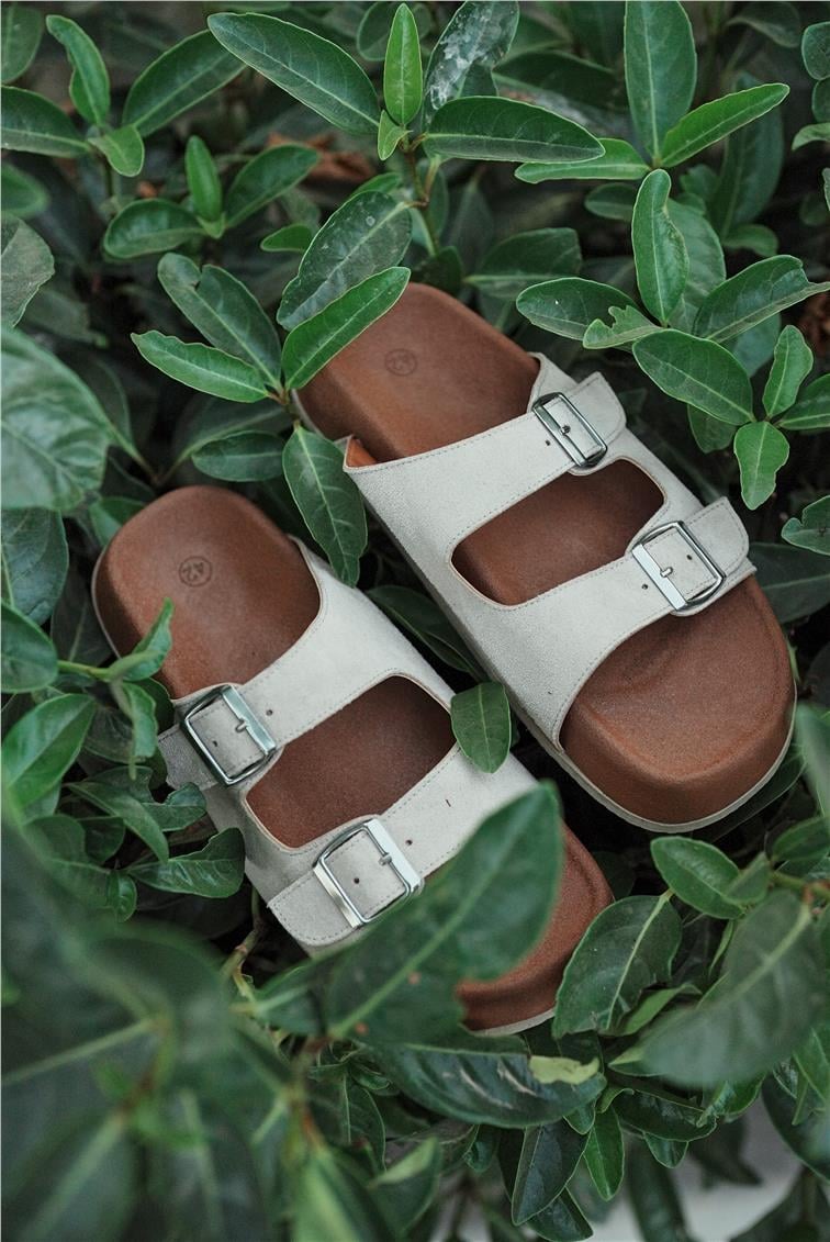 ÇİFT TOKA TERLİK Açık Krem