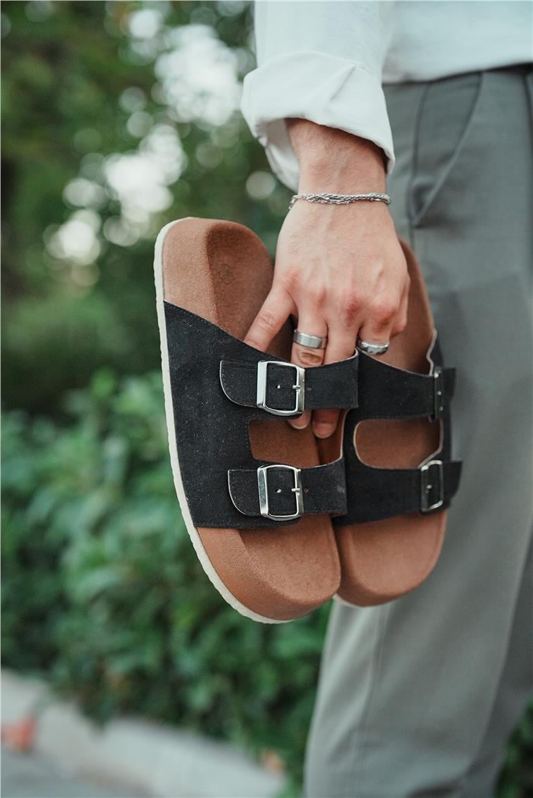 ÇİFT TOKA TERLİK Siyah