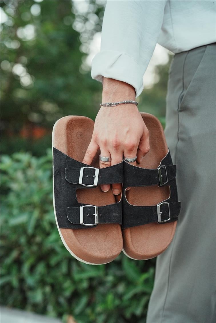 ÇİFT TOKA TERLİK Siyah