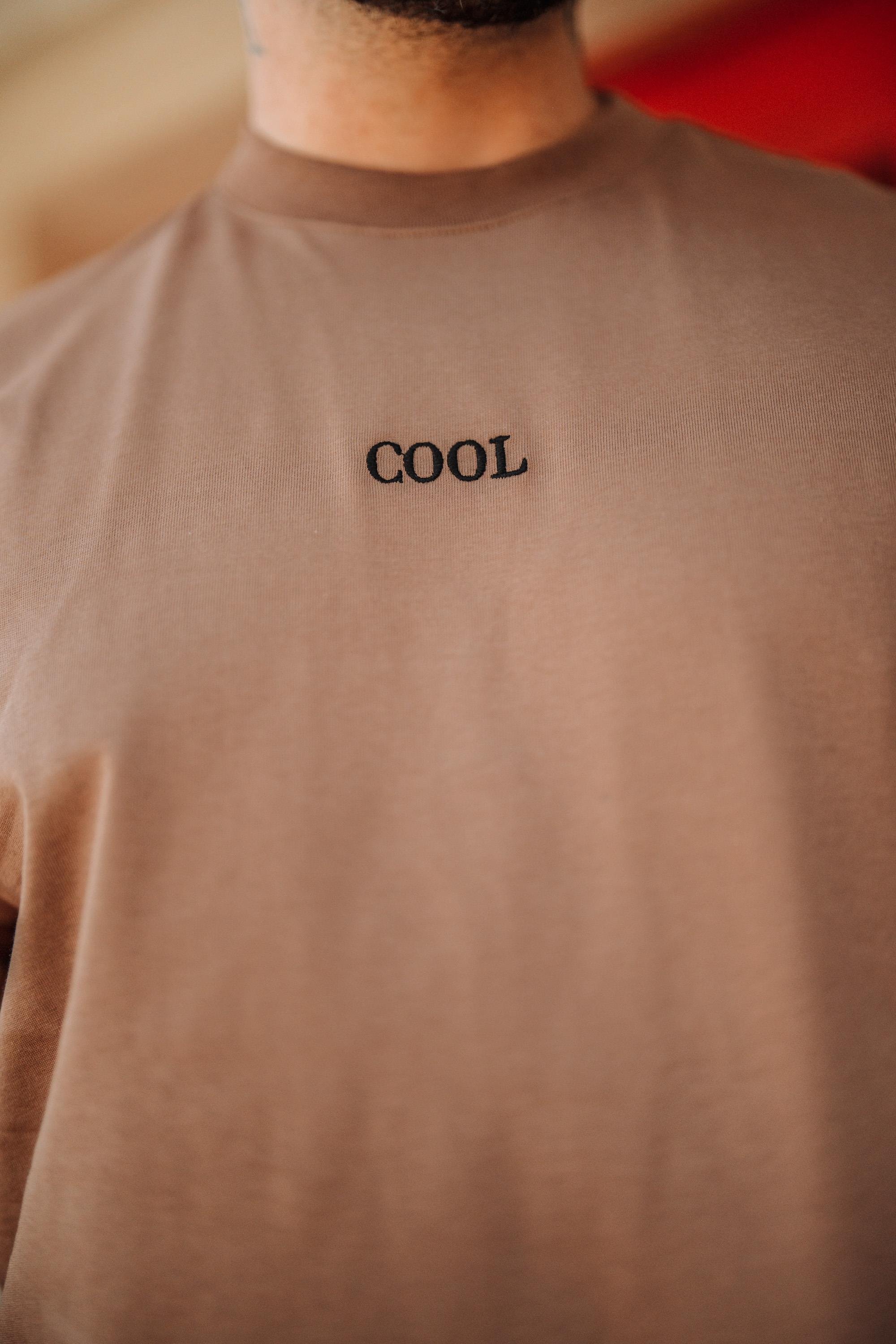COOL Oversize T-Shirt Kahve