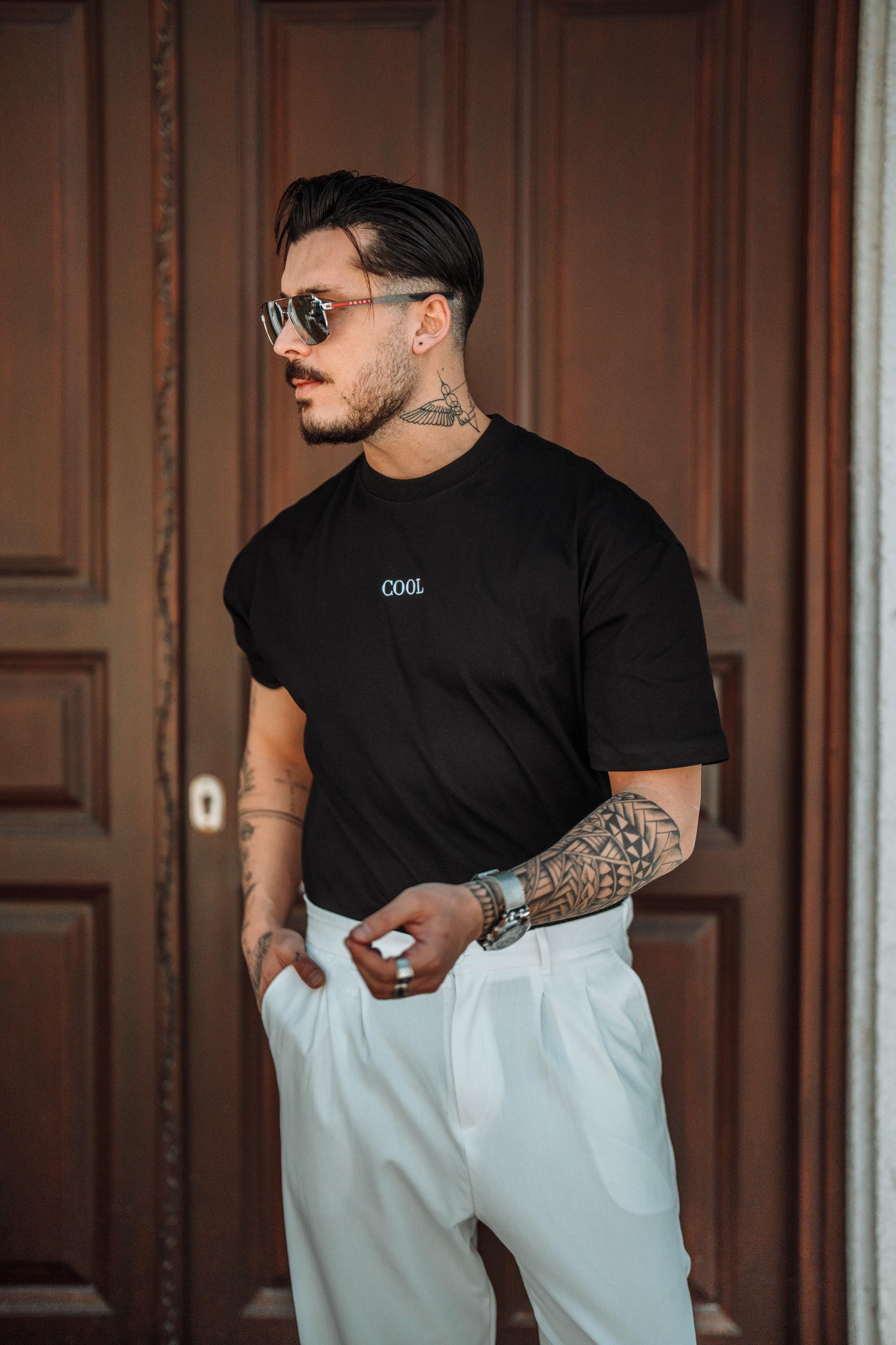 COOL Oversize T-Shirt Siyah