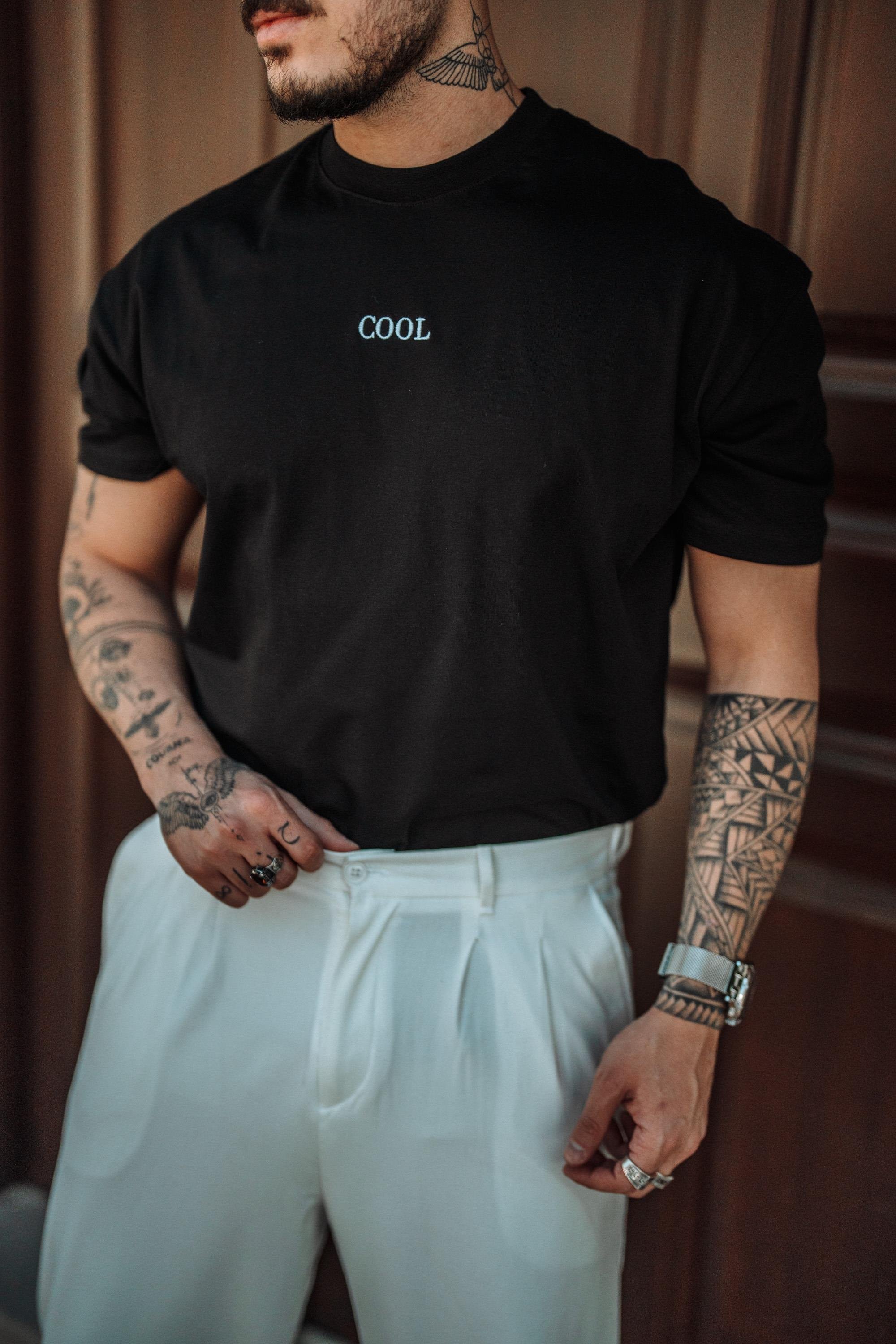 COOL Oversize T-Shirt Siyah