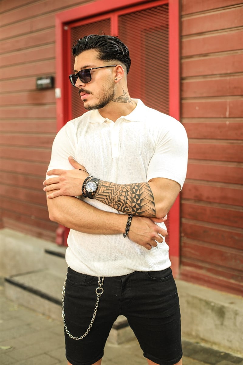Desenli Triko T-Shirt