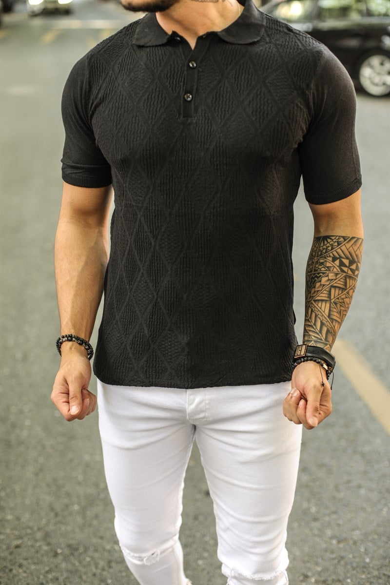 Desenli Triko T-Shirt