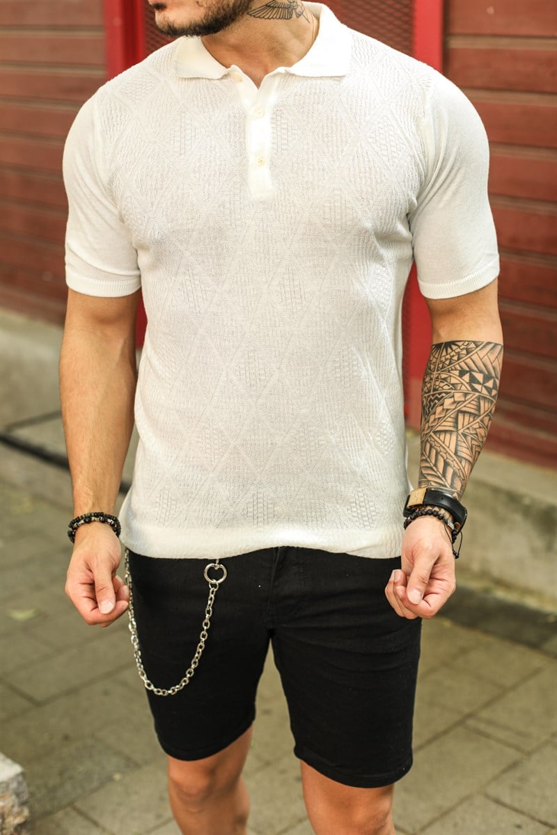 Desenli Triko T-Shirt