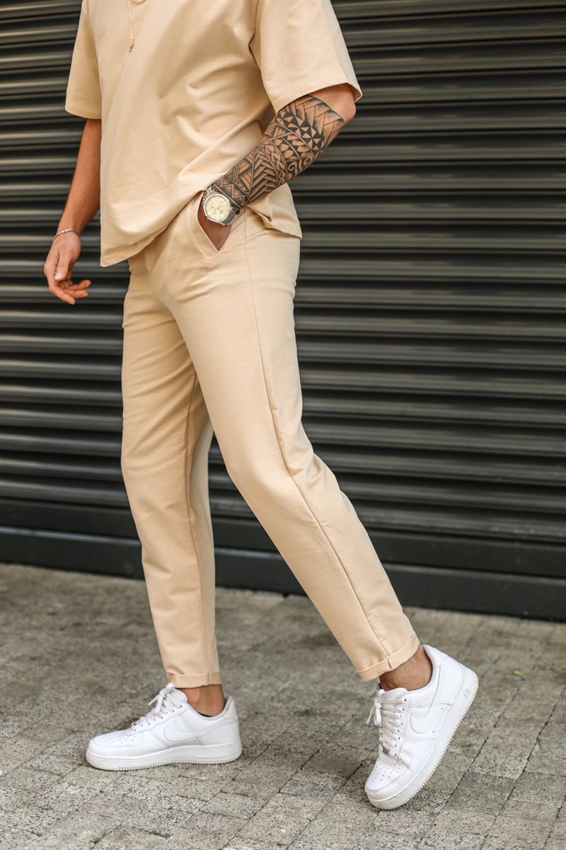 Double Paça Oversize İki İplik Takım