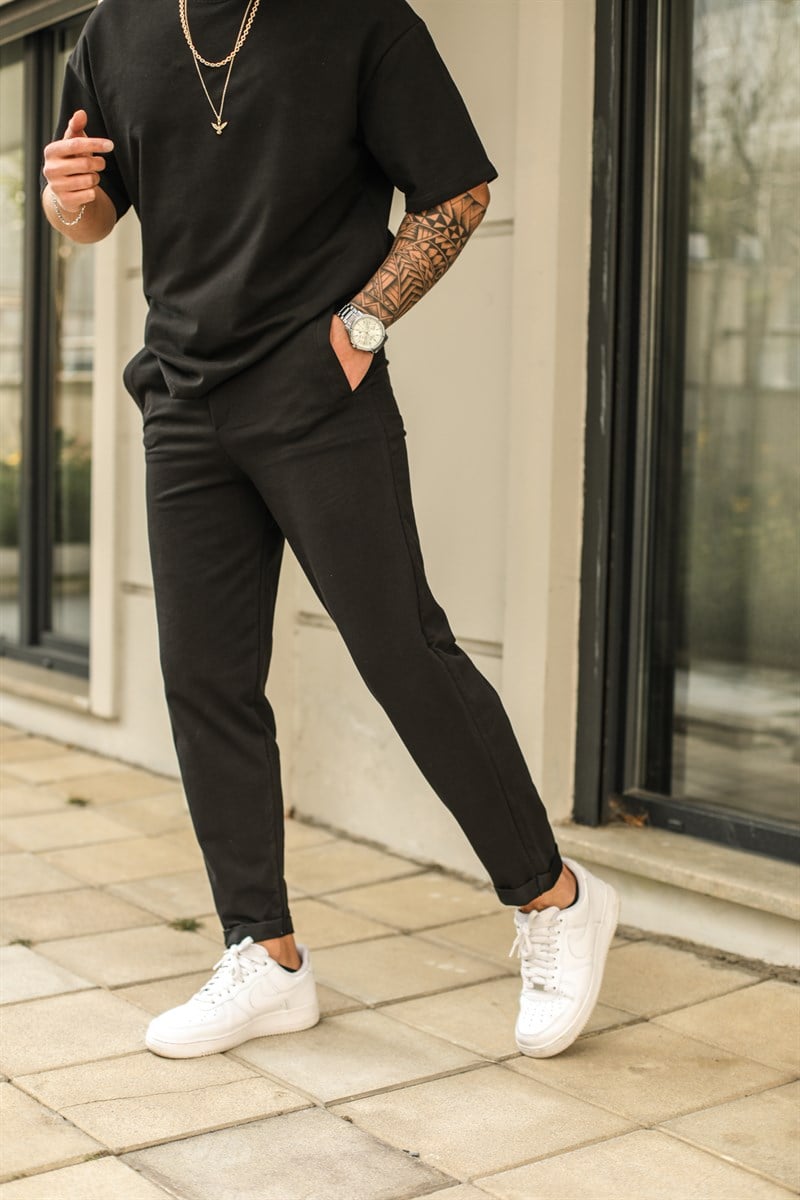 Double Paça Oversize İki İplik Takım