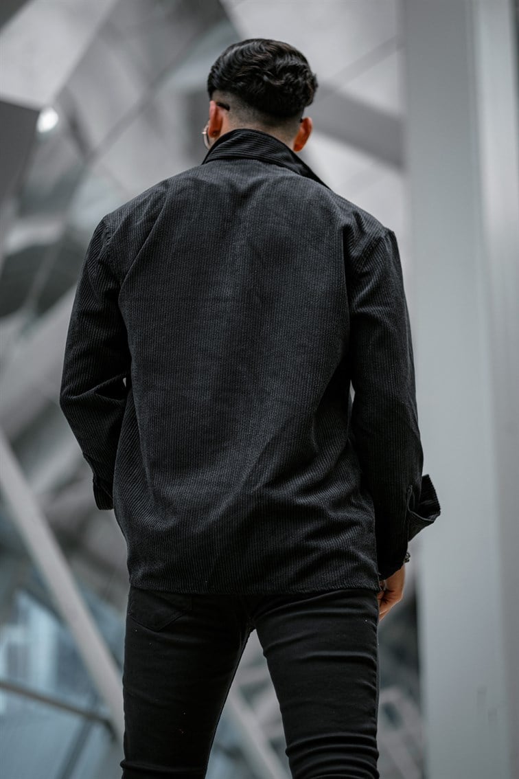 Double Pocket Oversize Kadife