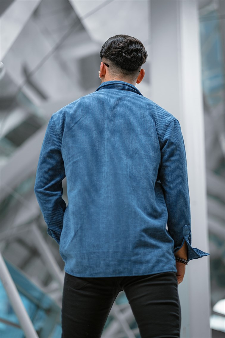Double Pocket Oversize Kadife
