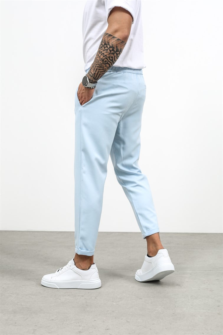 Düğmeli Double Paça Pantolon