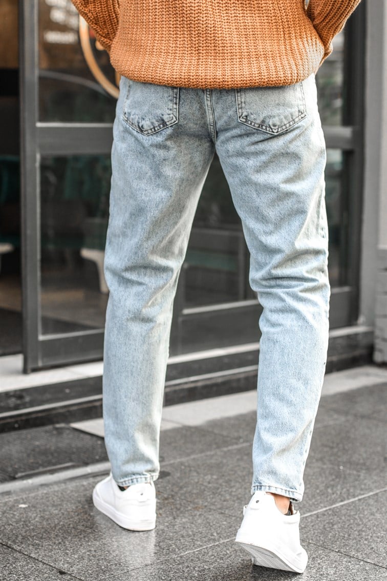 Düz Mom Jean
