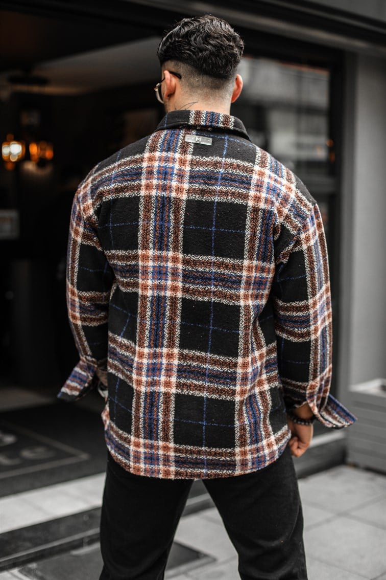Ekose Oduncu Oversize Gömlek