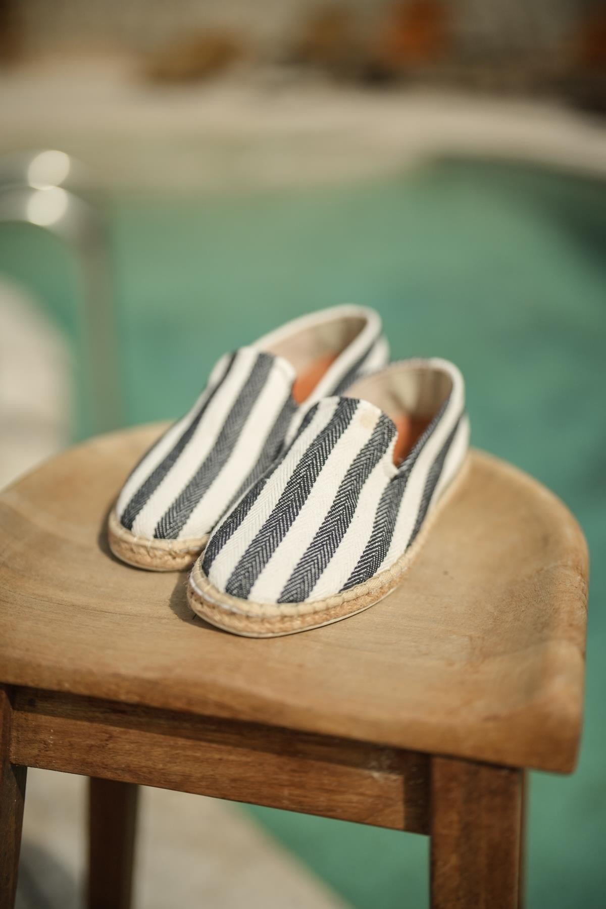 Espadril Ayakkabı Lacivert