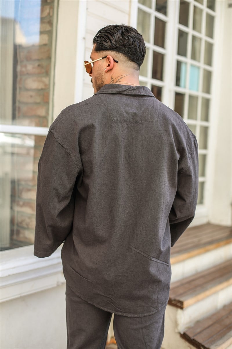 Fakir Kol Oversize Gömlek
